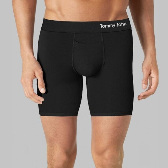 Tommy John Men's Cool Cotton Mid-Length 6" Boxer Briefs - XXL - Picture 1 of 10